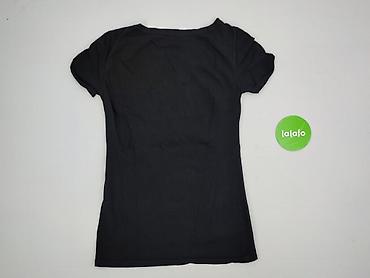bluzki czarne basic: T-shirt damski, rozmiar S — 3