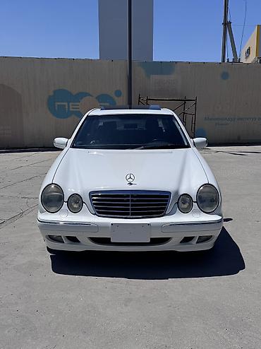 70 сом: Mercedes-Benz E-Class: 2001 г., 3.2 л, Автомат, Бензин, Седан — 2