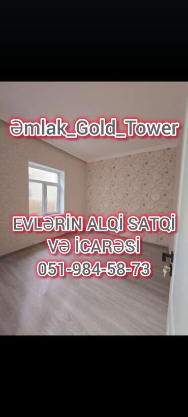 3 cu mikrorayon satilan evler: 3 otaqlı, 1 kv. m