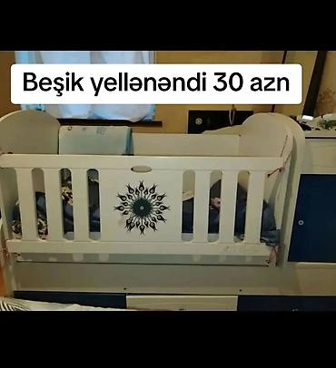 Şəxsi əşyalar: Yellenen beşik evden cixiriq deye tecili satilir 30 azn — 1