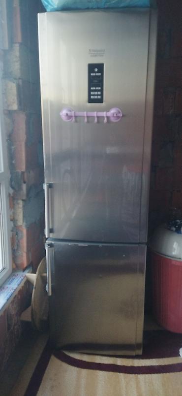 dvd satisi: Hotpoint Ariston iki qapılı soyuducu - Rəng: inox (paslanmaz polad — 1