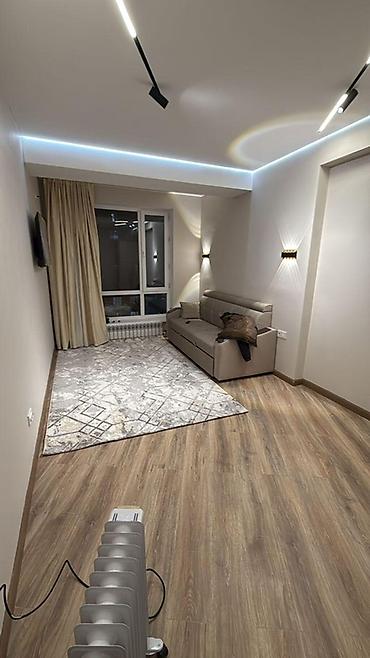 Долгосрочная аренда комнат: Студия с современным ремонтом и полной меблировкой. - Планировка — 7