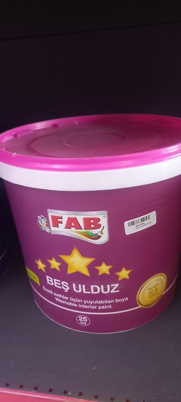 divar boyasi: FAB “Beş Ulduz” – daxili səthlər üçün yuyula bilən boya - Təyinat — 1
