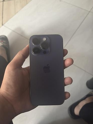 Mobil telefonlar: IPhone 14 Pro, Deep Purple, Face ID — 1