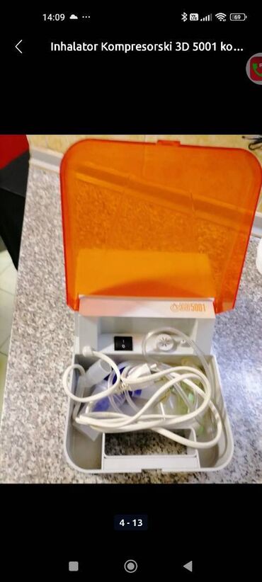 compmist inhalator: Inhalator kompresorski 3D 5001 kompletan 

Mirjevo