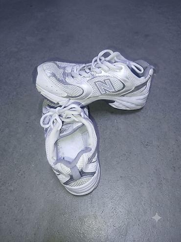 Личные вещи: Мужские кроссовки, 36.5, New Balance, Б/у, цвет - Белый — 1
