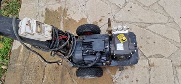 Avtoyuma aparatları: Sənaye tipli yüksək təzyiqli yuyucu qurğu - Elektrik mühərriki — 12