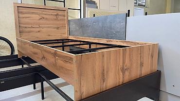 Односпальные кровати: Односпальная кровать 190*90см с фабричным матрасом “Эсал”. Основание at lalafo.kg — 4 Односпальные кровати: Односпальная кровать 190*90см с фабричным матрасом “Эсал”. Основание — 4