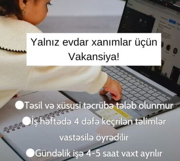 iş elanları 2023 sumqayıt: Salam xanımlar.💖 300+₼AZN-dən💸 başlayan və artan gəlir📈 əldə