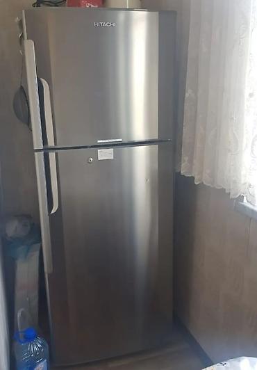ucuz soyducu: HITACIki qapılı soyuducu - Rəng: qara, şaquli dizayn - Üst qapı – — 1