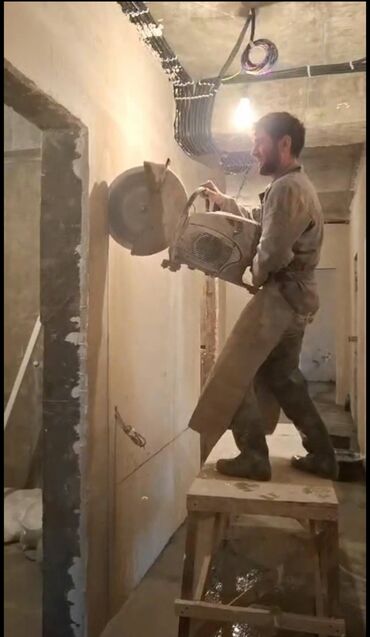 Beton işləri: Beton kəsmə beton deşmə xidməti 
beton kesimi beton kesen deşen işleri — 2