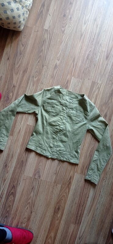 letnja moto jakna: Maslinasto zeleni gornjačić 400din