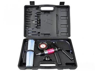 Alati za automobile: Vakuum pumpa sa manometrom – set za ispitivanje i odzračivanje kočnica — 1