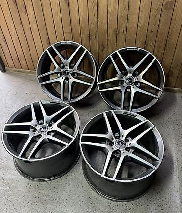 Диски: Литые Диски R 19 Mercedes-Benz, Комплект, отверстий - 5, Б/у — 4