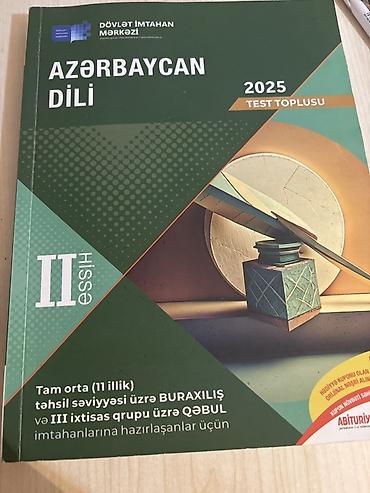 cavablar: Azərbaycan dili Testlər 11-ci sinif, DİM, 2-ci hissə — 1