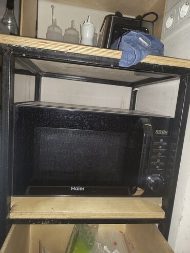встроенная микроволновка: Микро толкундуу меш, Колдонулган, Өзү алып кетүү