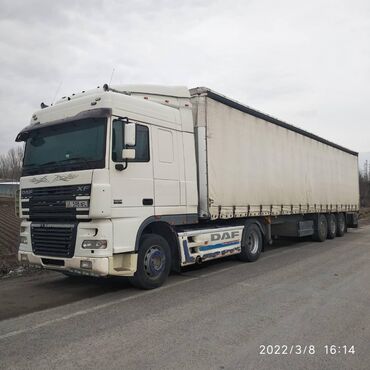 daf 105 460: Тягач, DAF, 2003 г., Тентованный