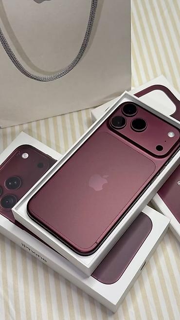 14 pro lalafo: IPhone 18 Pro Max, Новый, 512 ГБ, Бордовый, Коробка, В рассрочку, 100 % — 4