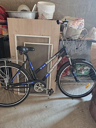 Şəhər velosipedləri: Stels “Sport Bike” şəhər velosipedi - Rəng: qara-mavi - Çərçivə — 2