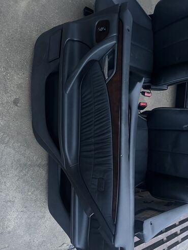 Сиденья: Комплект сидений, Кожа, Mercedes-Benz 2001 г., Б/у, Оригинал, Германия — 7