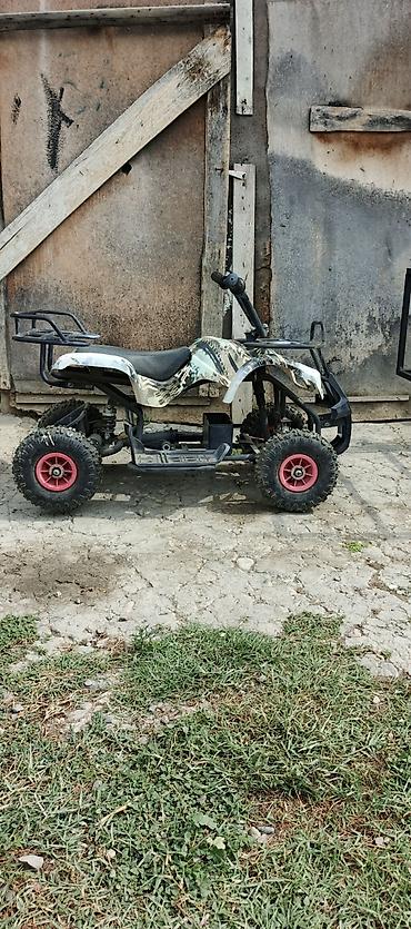 turbo az skuter: Uşaq/yeniyetmə üçün mini ATV və qoşqu - 4 təkərli benzinli mini ATV — 7