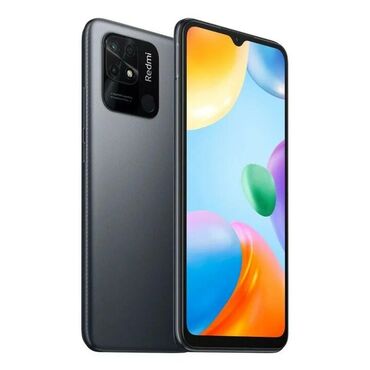 купить трекер: Redmi, Redmi 10A, Б/у, 128 ГБ, цвет - Черный, 1 SIM, 2 SIM