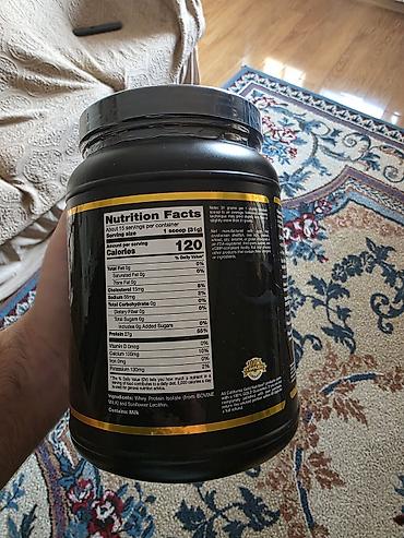 qidalar: Məhsul: Gold Sport Nutrition – Whey Protein Isolate (Unflavored) — 2