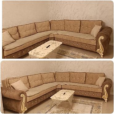 Digər mebel: VedileKünc divan satılır *Qiymət 350 azn* Ölçü: 3/2 yə. Əla — 1