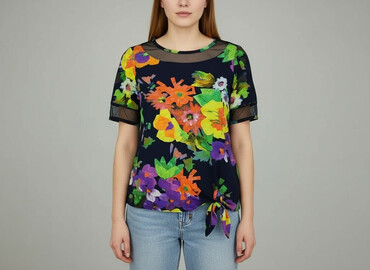 marcelo burlon t shirty red: Жіноча блуза, розмір L