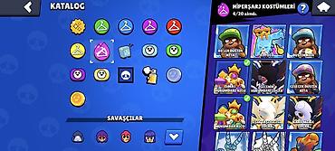 zeng ucun gitara: Brawl Stars hesabı – inkişaf etmiş profil və zəngin kolleksiya - Kupa — 4