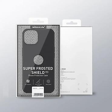 Maske i futrole za telefone: Maska Nillkin Scrub Pro za iPhone 15 6.1 (sa otvorom za logo) plava — 13