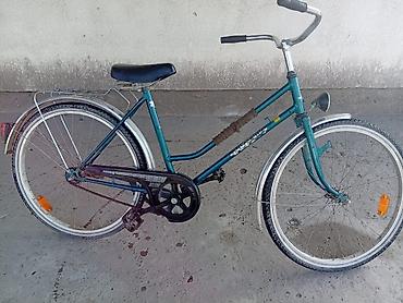 Городские велосипеды: Городской односкоростной велосипед с женской рамой (низкая посадка) — 1