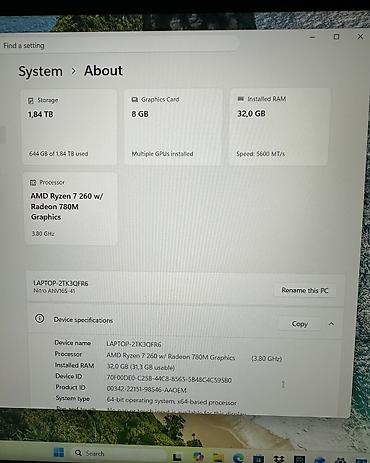 microsoft surface laptop studio: Игровой, Б/у, AMD Ryzen 9, В рассрочку — 6