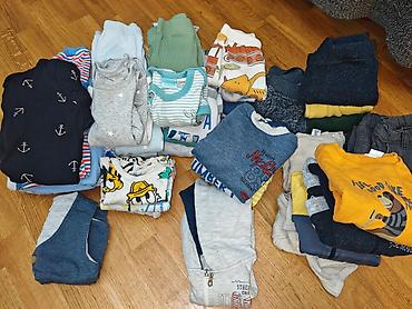 Paketi dečije odeće: Veliki paket garderobe za bebu/dečaka 74-80 Set obuhvata raznovrsne — 2