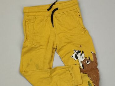 spodnie dresowe zielone: Spodnie dresowe, 2-3 lat, 92/98, stan - Zadowalający