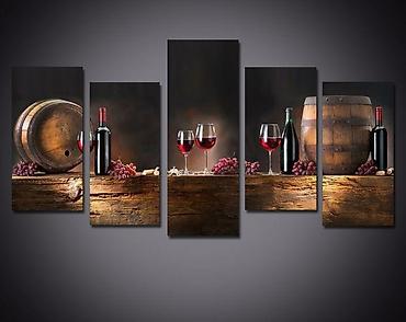 Şəkillər, tablolar: -Tablolar qalın kətan parça üzərində, tam keyfiyyətli və şəklin — 13