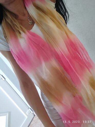 Marame: Velika esarpa,nova,nude roze — 6