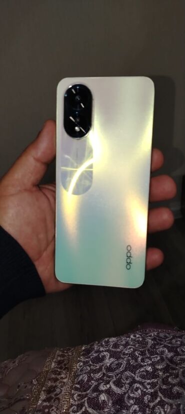 телефон fly nimbus 14: Oppo A38, 128 GB, rəng - Qızılı, Sensor, Barmaq izi, İki sim kartlı