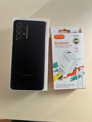 planşet telfon: Samsung Galaxy A52, 128 GB, rəng - Qara, Face ID — 8