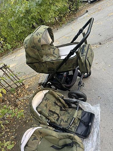 нуна коляска: Универсальная коляска 3-в-1 в камуфляжной расцветке Комплектация: - — 1