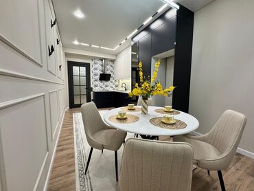 снять квартиру без мебели: 3 комнаты, 107 м², Элитка, 11 этаж, Евроремонт