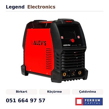 alet: Elan başlığı: Qaynaq aparatı Alevs AS203H Mini Inverter AC/DC/TIG, TIG — 1
