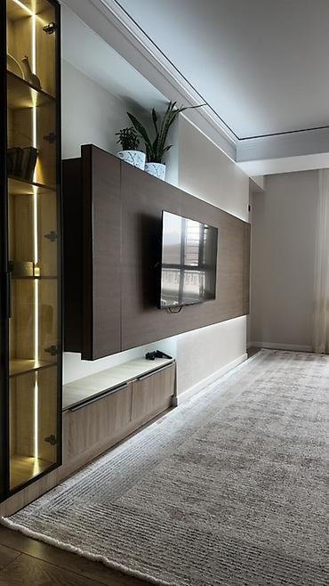 комнаты иссык: 2 комнаты, 70 м², Элитка, 11 этаж, Дизайнерский ремонт — 2