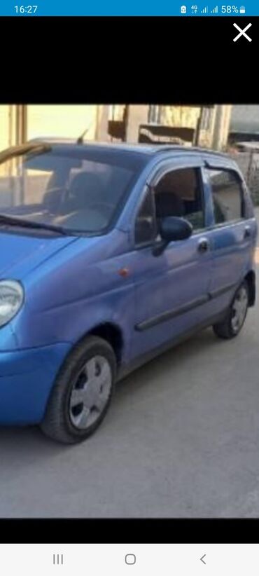 авто в рассрочку без банка без первоначального взноса в бишкеке: Daewoo Matiz: 2007 г., 0.8 л, Механика, Бензин, Вэн/Минивэн