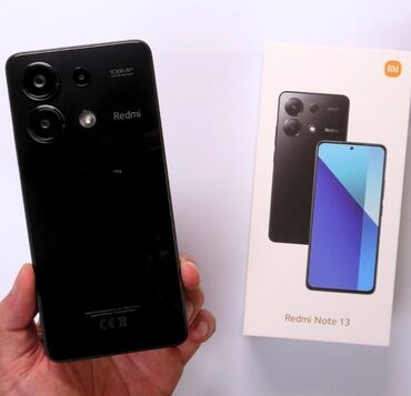 Автоэлектроника: Redmi Note 13, 256 ГБ, цвет - Черный