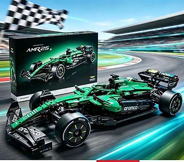 lego f1: Конструктор Aston Martin Aramco AMR25 F1 🔸️Количество деталей: 1547 — 4