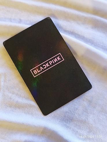 blackpink lightstick: Jennie lomo kartı 🩷 - Rəsmi dizaynlı kolleksiya kartı - Ön tərəf — 3