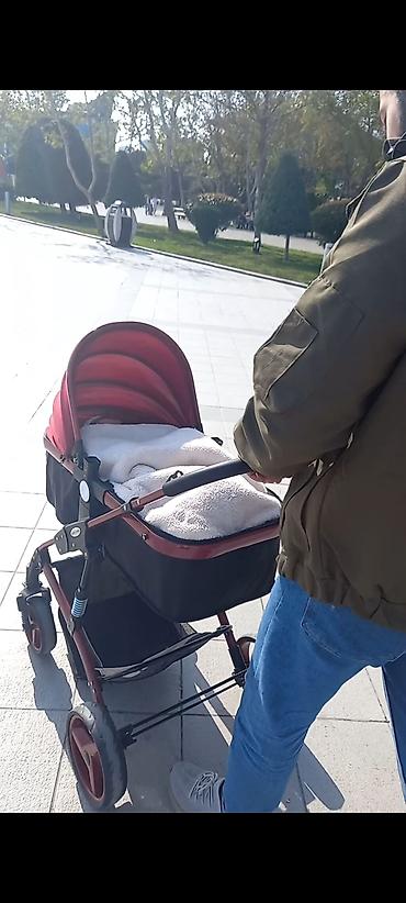 matras usaq: Uşaq arabası – çoxfunksiyalı, yüngül şassi və rahat beşik tipli — 2