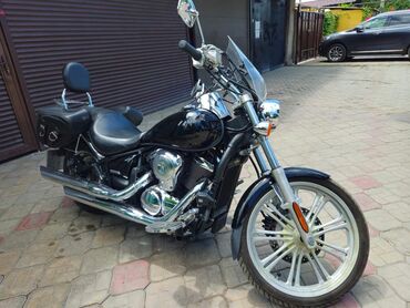 прямоток на мотоцикл: Чоппер Kawasaki, 900 куб. см, Бензин, Чоңдор үчүн, Колдонулган
