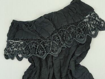 bluzki czarne plus size: Bluzka damska, rozmiar S